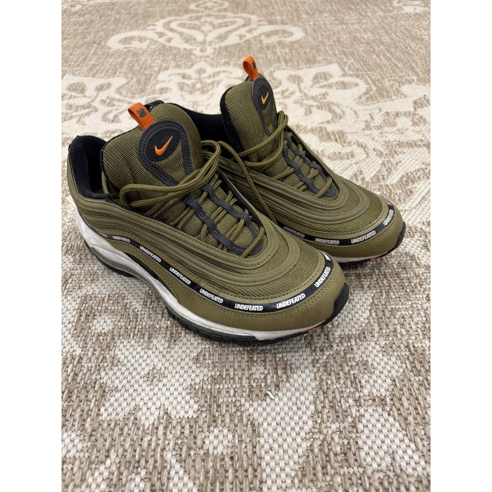 Nike Air Max 97 x UNDEFEATED Militia Green DC4830-300 Mens Size 9 Reflective